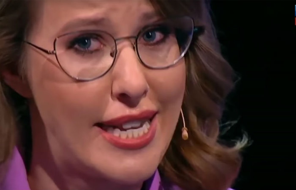 Собчак довели до слез на дебатах во время прямого эфира