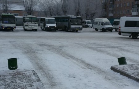 Из-за снегопада в Хакасии могут отменить автобусные рейсы