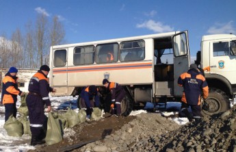 Угроза подтопления села Куйбышево ликвидирована