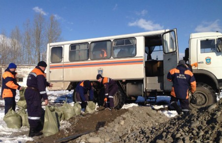 Угроза подтопления села Куйбышево ликвидирована