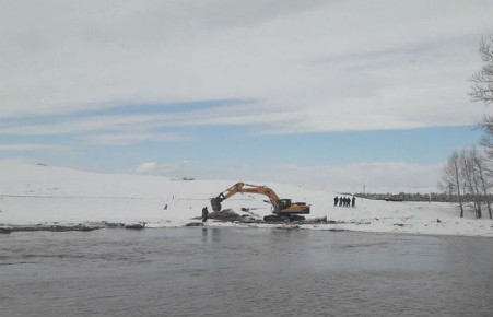 Восемь месячных норм осадков выпало в марте в Хакасии