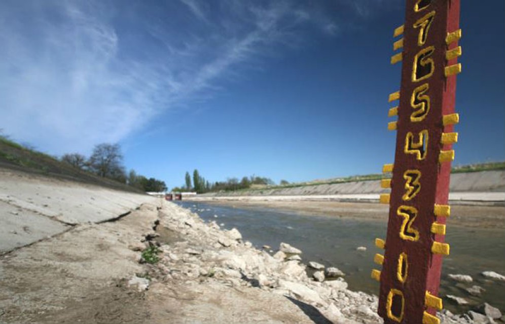 Украина окончательно перекрыла воду Крыму