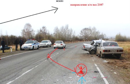 Лобовое ДТП в Аскизском районе: трое пострадавших