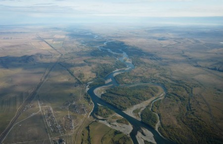 Уровень воды в реках Хакасии продолжает снижаться