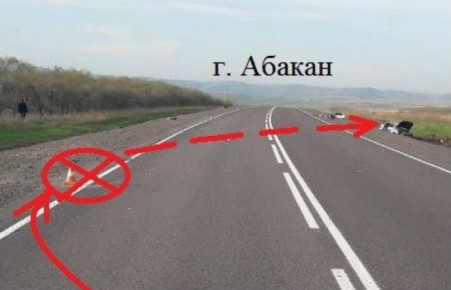 Три человека пострадали в ДТП на трассе "Енисей" в Хакасии