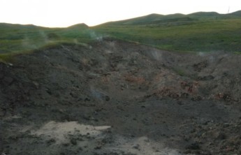 В Хакасии ребенок упал в горящий отвал, пока родители отдыхали на берегу водоема