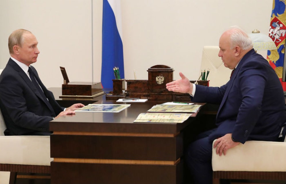 Зимин обещал Путину 2 трлн руб инвестиций от угледобычи в Хакасии и Кузбассе