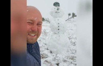 На севере Хакасии выпал первый снег