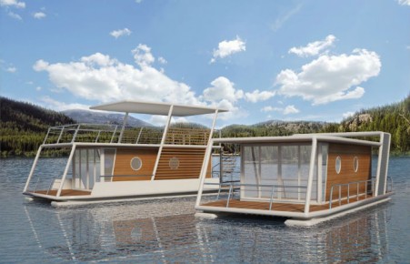 На Красноярском водохранилище хотят разместить плавучие дома