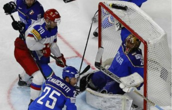 Сборная России забросила Италии 10 шайб в матче ЧМ по хоккею