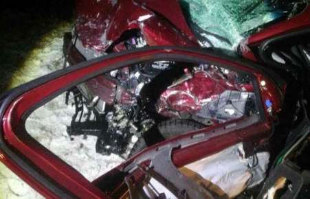 В Хакасии при лобовом столкновении пострадали шесть человек