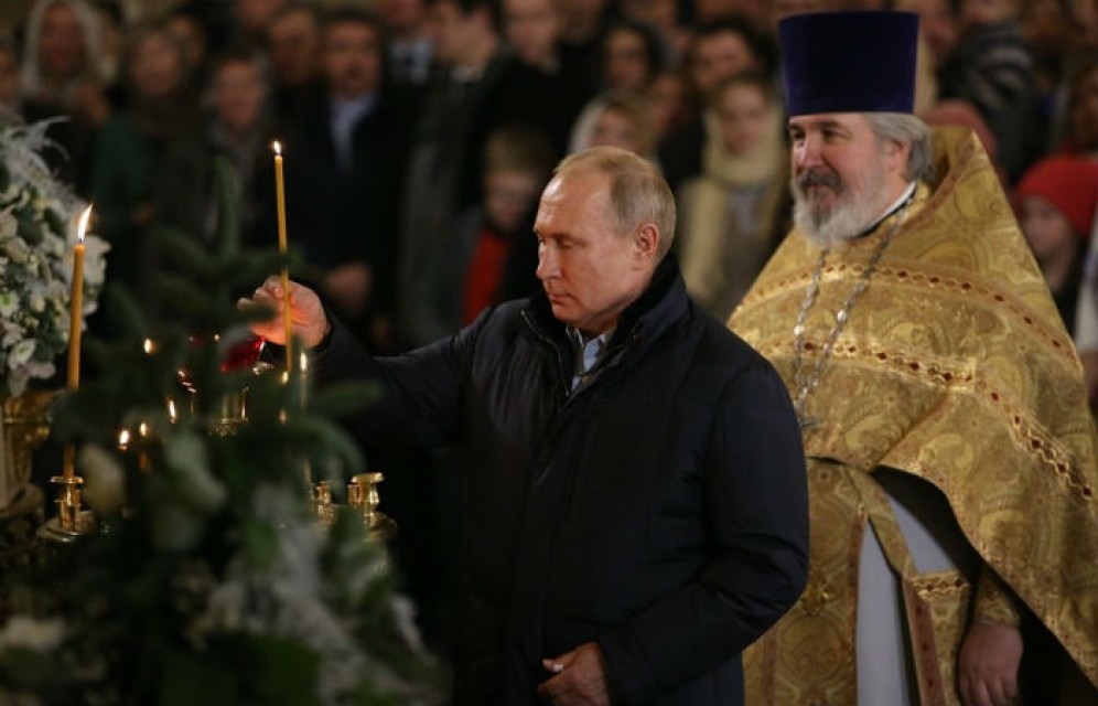 Путин призвал к признательности церкви за ее роль в жизни россиян