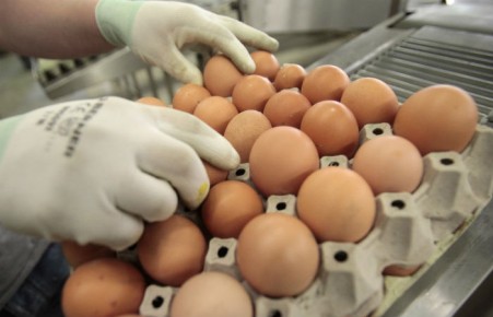 Яйца в России стали продавать девятками